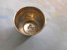 Load image into Gallery viewer, An American silver thimble with enamel decoration. c 1915