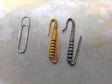 Load image into Gallery viewer, Two napkin hooks from fitted Georgian dressing boxes. c1820