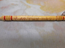 Load image into Gallery viewer, An inscribed lace bobbin - first line of an Irish poem. 19thc