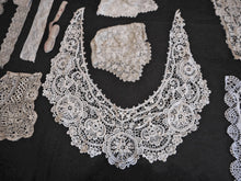 Load image into Gallery viewer, A mixed lot of Edwardian lace / crochet items. c1910.