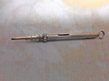Load image into Gallery viewer, SOLD……..A very small silver propelling pencil. c1900