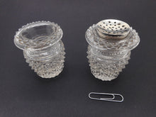 Load image into Gallery viewer, A cut glass inkwell and sander. Dutch c1870