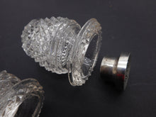 Load image into Gallery viewer, A cut glass inkwell and sander. Dutch c1870