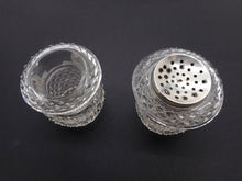 Load image into Gallery viewer, A cut glass inkwell and sander. Dutch c1870