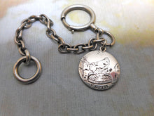 Load image into Gallery viewer, Toad Rock Tunbridge Wells on an engraved / defaced coin of the period. c1900