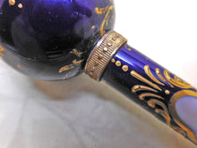 Load image into Gallery viewer, A Continental porcelain parasol handle painted with cherubs. c1880