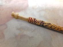 Load image into Gallery viewer, An inscribed lace bobbin- A Present from an Aunt 1837.