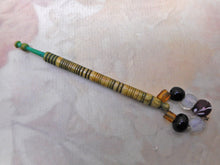 Charger l'image dans la galerie, A dyed green 19th century lace bobbin.