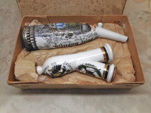 Load image into Gallery viewer, A German porcelain pipe bowl and reservoir. Military service. c1910