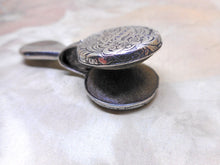 Load image into Gallery viewer, SOLD……..A silver curio- for polishing the glass on a dental mirror / spectacle lens? Late 19thc