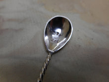 Load image into Gallery viewer, A sterling silver mustard pot in its presentation box. B'1904
