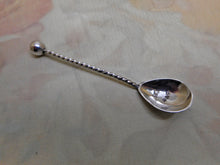 Load image into Gallery viewer, A sterling silver mustard pot in its presentation box. B'1904