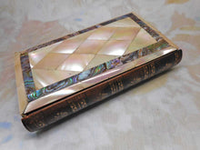 Load image into Gallery viewer, A mother of pearl box housing a sewing etui / set. c 1860