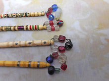 Load image into Gallery viewer, Four decorative mutton bone lace bobbins. 19thc