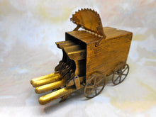 Load image into Gallery viewer, SOLD……A novelty brass Bathing Machine needle case. Reg. year 1879. Avery type.