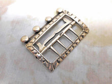 Load image into Gallery viewer, SOLD……A rare 18th century Irish silver stock buckle. Dublin.  Maker GT