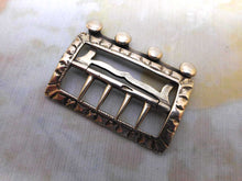 Load image into Gallery viewer, A rare 18th century Irish silver stock buckle. Dublin.  Maker GT