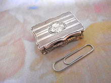Load image into Gallery viewer, A Victorian silver vinaigrette. Birmingham 1853. Engraved 'Ann'.
