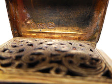 Load image into Gallery viewer, A Victorian silver vinaigrette. Birmingham 1853.