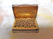 Load image into Gallery viewer, A Victorian silver vinaigrette. Birmingham 1853.