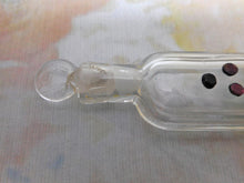 Load image into Gallery viewer, An unusual, large scent bottle with applied 'jewels'. Late Victorian.