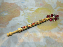 Load image into Gallery viewer, 'It  is Ard to Part With my Sweetheart'- a mutton bone lace bobbin. 19thc