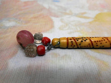 Load image into Gallery viewer, 'Marry me Quick and Love Me Dear'- an inscribed lace bobbin.