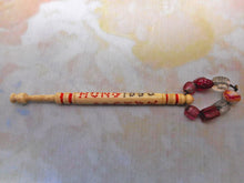 Load image into Gallery viewer, A rare lace bobbin 'Joseph castle Hung 1860'.