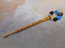 Load image into Gallery viewer, 'William Bull Hung 1871'- a souvenir lace bobbin after an execution for murder..