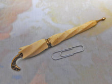 Charger l'image dans la galerie, A bone needle case in the form of an umbrella. French. Palais Royal c1820