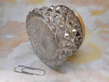 Load image into Gallery viewer, A silver mounted cut glass locking inkwell. 1820s