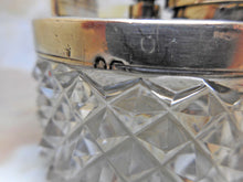 Load image into Gallery viewer, A silver mounted cut glass locking inkwell. 1820s