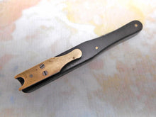 Load image into Gallery viewer, A wooden mechanical quill cutter. c1850