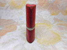 Load image into Gallery viewer, A Georgian red leather penner / inkwell. c1780-1800