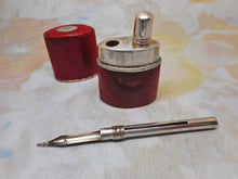Load image into Gallery viewer, A Georgian red leather penner. c1780-1800