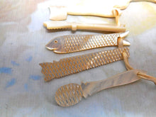 Load image into Gallery viewer, A mother of pearl teether for a baby. c 1850-1870
