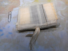 Load image into Gallery viewer, SOLD.....A lawn skein / ribbon holder. Antique craft work. c 1830