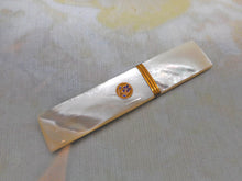 Load image into Gallery viewer, SOLD……A Palais Royal red leather etui with pearl fittings. French c 1800