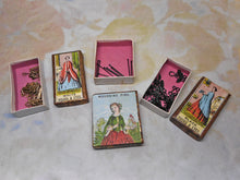 Load image into Gallery viewer, Three card pin boxes. c1860-1870