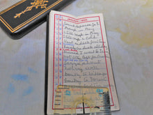Load image into Gallery viewer, A 1906 diary in its tooled leather slip case.