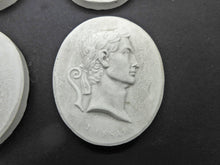 Load image into Gallery viewer, A set of Grand Tour plaster cameos of the first 12 Roman Emperors. c1830