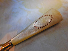 Load image into Gallery viewer, A French decorative mother of pearl seal. c 1850