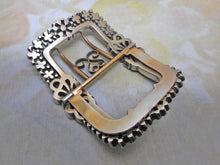 Load image into Gallery viewer, SOLD......An exceptional paste set silver buckle. c1800