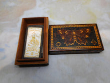 Load image into Gallery viewer, A Tunbridge Ware 'butterfly' needle packet box. c 1860