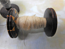Load image into Gallery viewer, A set of 4 matching Tunbridge Ware cotton reels . c 1850