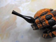 Load image into Gallery viewer, A novelty Tunbridge Ware 'teapot' pincushion and pin holder. c1850