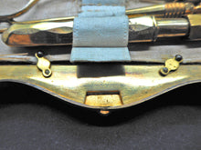 Load image into Gallery viewer, SOLD……..A red velvet and gold thread purse-a fully fitted sewing etui. French c1870