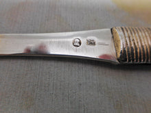 Load image into Gallery viewer, A folding fruit fork. Georgian. Assay marks only. c1790