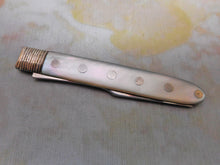 Load image into Gallery viewer, A folding fruit fork. Georgian. Assay marks only. c1790