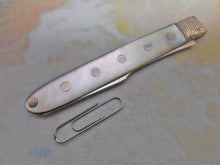 Load image into Gallery viewer, A folding fruit fork. Georgian. Assay marks only. c1790